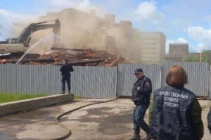 Возбуждено уголовное дело из-за сноса дореволюционного здания на Октябрьской набережной