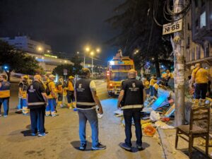 Территорию у дезертирского рынка очистили коммунальщики